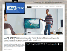 Tablet Screenshot of mayogroup.co.nz